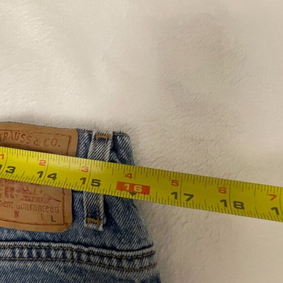 Levi's 512 Jeans Men 32x29 Blue Denim Straight Regular Size Authentic Original - Picture 5 of 7